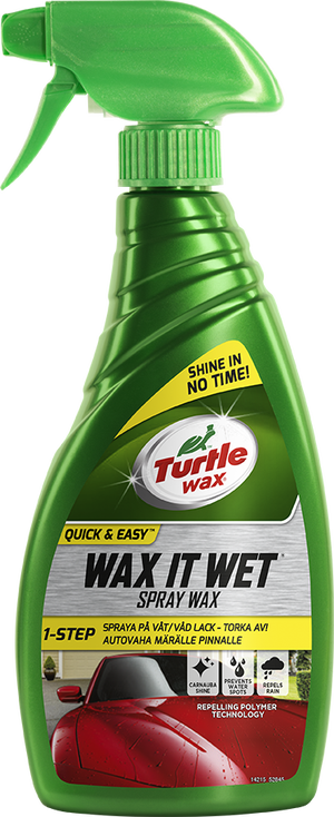 Turtle Wax Wax it Wet Spray Wax, 500 ml