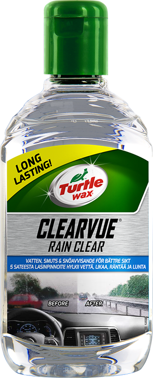 Turtle Wax ClearVue Rain Clear, 300 ml