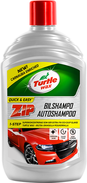 Turtle Wax ZIP Bilshampo, 500 ml