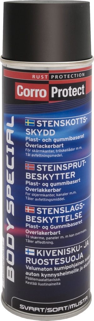 CorroProtect Body Special Svart spray, 500 ml