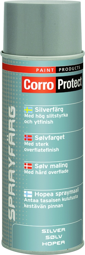 CorroProtect Färgspray Silver, 400 ml