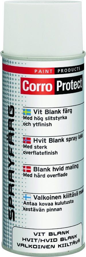 CorroProtect Färgspray Vit, 400 ml