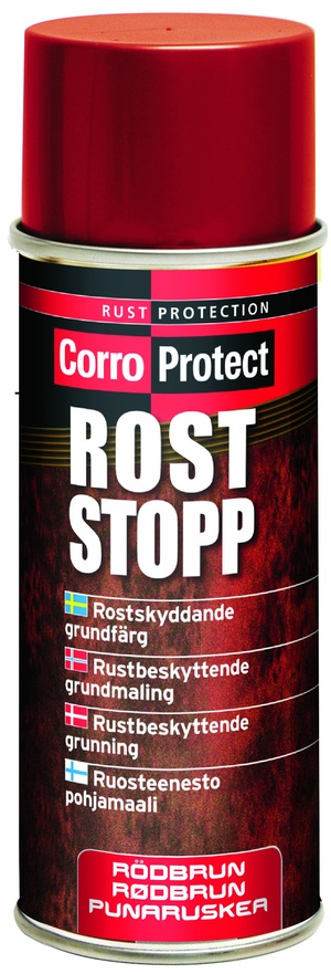 CorroProtect Rost-Stopp Röd spray, 400 ml