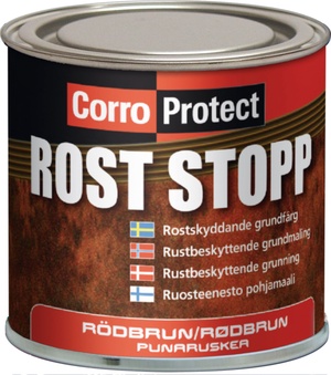 CorroProtect Rost-Stopp Rödbrun burk, 250 ml