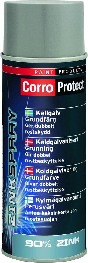 CorroProtect Zinkspray kallgalv, 400 ml