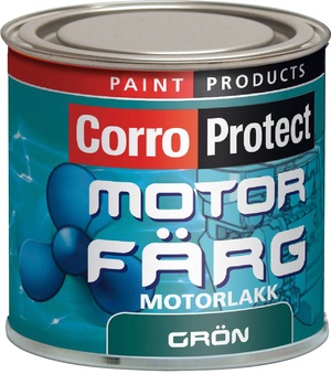 CorroProtect Motorfärg Marin Grön, 250 ml