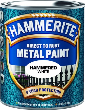 Hammerite Hammarlack Gråvit, 250 ml