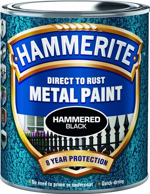 Hammerite Hammarlack Svart, 250 ml