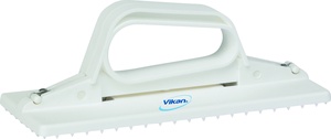 Vikan Hållare för Skurnylon Vit, Handmodell, 230mm