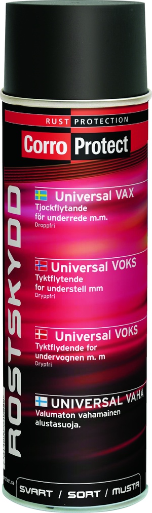 CorroProtect Universal Vax Svart, 500 ml