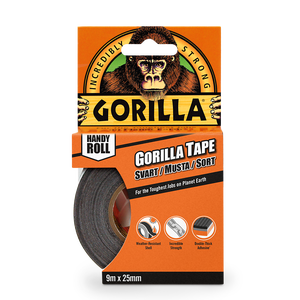 Gorilla Tape Praktisk Rulle, 9,14mx25mm